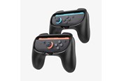Spil tilbehør - Spigen Joy-Con Grip NS100 - black - Nintendo Switch 2 - Tilbehør til spillekonsol - AGP10162