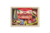 Trælegetøj - Melissa & Doug Wooden Magnets Farm - 6073513