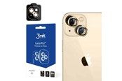 Mobil - Beskyttelsesglas - 3mk Apple iPhone 15 - Lens Protection Pro Yellow - 5903108528610