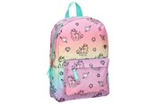 Skoletilbehør - Milky Kiss Rainbow and Unicorn Backpack - 037-9867