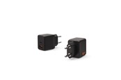 Mobil - Adaptere & Opladere - UAG SRGE 30W 2Port USB-C - USB-A Wall Charger EU Black - 9B443511V4040