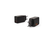 Mobil - Adaptere & Opladere - UAG SRGE 65W 3Port 2USB-C - 1USB-AWall Charger EU Black - 9B443711V4040