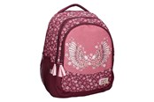 Skoletilbehør - Milky Kiss Backpack Wild Bliss Flowers 3-compartment - 037-00532