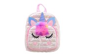 Skoletilbehør - Johntoy Unicorn Backpack - 21x10x27 cm - Assorted - 27742