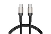 USB kabel - Tech-Protect UltraBoost Evo Cable USB-C / USB-C PD 100W 5A 1m - Titanium - 5906203690633
