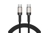 USB kabel - Tech-Protect UltraBoost Evo USB-C / USB-C PD 100W 5A 2m Cable - Titanium - 5906203690640