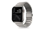Smartwatch - Tilbehør - Tech-Protect  SteelBand Bracelet for Apple Watch 4 / 5 / 6 / 7 / 8 / 9 / SE / Ultra 1 / 2 (42/44/45/49 mm) - Titanium - 5906302300501