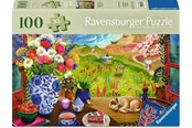 Puslespil - Ravensburger View Out The Window 100p Ad - 9+ - 12001732