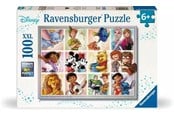 Puslespil - Ravensburger Disney Multicharacter 100p XXL - 6+ - 12004118