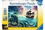 Puslespil - Ravensburger Pirate Treasure 100p - 6+ - 12004263