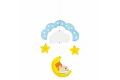 Babylegetøj - Goki Wooden Mobile Travel Through the Night - 52862