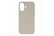 Mobil - Covers & Cases - Hurtel Liquid Silicone Case MagSafe for iPhone 16 - Beige - 5907769363450