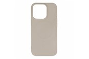 Mobil - Covers & Cases - Hurtel Liquid Silicone Case MagSafe for iPhone 16 Pro - Beige - 5907769363467