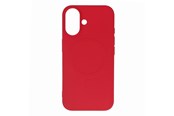 Mobil - Covers & Cases - Hurtel Liquid Silicone Case MagSafe for iPhone 16 - Red - 5907769363481