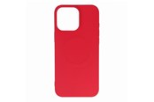 Mobil - Covers & Cases - Hurtel Liquid Silicone Case MagSafe for iPhone 16 Pro Max - Red - 5907769363504