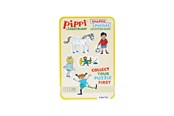 Små gaver til børn - Astrid Lindgren Game Pippi Longstocking - Puzzle Game in Tin Box (EN) - 8593