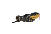 Plys - Wild Republic Plush Toy Snakes 137 cm Black Fanged Mangrove - 28407