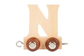Trælegetøj - Small Foot - Wooden Letter Train - N - 12 pieces - 7473-display12