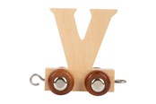 Trælegetøj - Small Foot - Wooden Letter Train - V - 12 pieces - 7481-display12