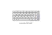 Tastatur - Lofree Flow 2 84 Silver - Kailh Surfer - Tastatur - Nordisk - Hvid - OE927Flow2 White 84 Surfer ISO-EU