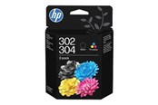 Blæk, Toner & Forbrugsstoffer - HP 302/304 Combo Pack - B82L1AE
