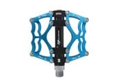 Cykeltilbehør - Rockbros JT201012LBL bicycle pedal set - blue - Rockbros-JT201012LBL