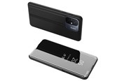 Mobil - Covers & Cases - Hurtel Clear View Case cover for Xiaomi Redmi 11A / Poco C55 / Redmi 12C Flip Case Black - 9145576275986
