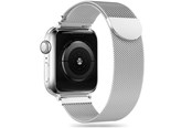 Smartwatch - Tilbehør - Tech-Protect MilaneseBand Strap for Apple Watch 4 / 5 / 6 / 7 / 8 / 9 / SE (38/40/41 mm) - Silver - 5906735412918