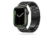 Smartwatch - Tilbehør - Tech-Protect Stainless Bracelet for Apple Watch 4 / 5 / 6 / 7 / 8 / 9 / SE / Ultra 1 / 2 (42 / 44 / 45 / 49 mm) - Black - 5906735412796