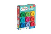 Babylegetøj - Clementoni Clemmy Rainbow 9-Block Set - 17604
