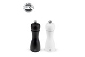Køkkentilbehør - Peugeot Tahiti Set of Manual Salt and Pepper Mills in Wood Black and White 15cm - 2/2426000