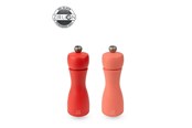 Køkkentilbehør - Peugeot Tahiti duo Set of Manual Salt and Pepper Mills in Wood Brick Red & Flame Red 15cm - 2/4297400