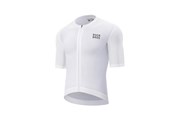 Cykeltilbehør - Rockbros 15200025 Short Sleeve Cycling Jersey Size XXXL - White - Rockbros-15200025014