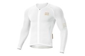 Cykeltilbehør - Rockbros YDCX008 Diamond Long Sleeve Cycling Jersey Size XS - White - Rockbros-15200026008