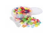 Kreativt Legetøj - Playbox Mixed Figure Beads 250 pcs - 3+ Years - 27517
