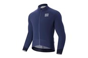 Cykeltilbehør - Rockbros YDWT014 Winter Fleece Double Layer Cycling Jacket Size M - Blue - Rockbros-15420021005