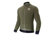 Cykeltilbehør - Rockbros YDWT014 Winter Fleece Double Layer Cycling Jacket Size M - Green - Rockbros-15420021009