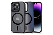 Mobil - Covers & Cases - Tech-Protect MagMat MagSafe Case for iPhone 14 Pro Max - Matte Black - 9589046925498