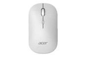 Mus - Acer AMR130 - mouse - 2.4 GHz Bluetooth 5.2 - white - Mus - Optisk LED - 4 knapper - Hvid - GP.MCE11.048