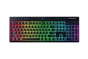 Tastatur - Razer BlackWidow V4 Low-Profile HyperSpeed - Yellow Mechanical (Smooth and Linear) - Gaming Tastatur - Amerikansk engelsk - Sort - RZ03-05271500-R3M1
