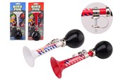 Små gaver til børn - John Toy Bike Fun metal bikehorn fire / police - assorted - 263-20623