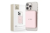 Powerbank - Tech-Protect LifeMag PB10 Power Bank with MagSafe 5000mAh 15W USB-C Port - Pink + USB-C Cable - 5000 mAh - 5906302309528