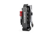 Cykeltilbehør - Rockbros Multitool Bicycle Tool Set with Ratchet Wrench and Tire Levers - Black - Rockbros-430038001