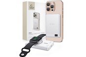 Powerbank - Tech-Protect Powerbank PB33 LifeMag MagSafe 5000mAH - Silver - 5000 mAh - 5906302309597
