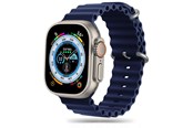 Smartwatch - Tilbehør - Tech-Protect IconBand Pro Strap for Apple Watch 4 / 5 / 6 / 7 / 8 / 9 / SE / Ultra 1 / 2 (42 / 44 / 45 / 49 mm) - Navy Blue - 5906302310272