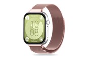 Smartwatch - Tilbehør - Tech-Protect MilaneseBand Strap for Huawei Watch Fit 3 - Pink - 5906302310487
