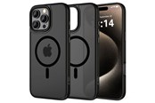Mobil - Covers & Cases - Tech-Protect MagMat MagSafe Case for iPhone 16 Pro - Black - 5906302311101