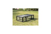 Katte - Nordic Paws Udendørs løbegård til kaniner XL - 180x90x48cm - 700024101250