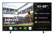 Fladskærms TV - Samsung 55" Fladskærms TV LED 4K TU55M72HBUXNA - TU55M72HBUXNA