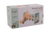 Trælegetøj - Jouéco The Wildies Family Pound a peg - 263-80086